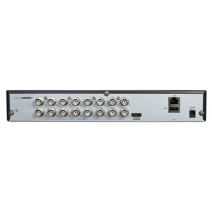 POWERTECH XVR υβριδικό καταγραφικό PT-1597, 5MP, H.264/H.265, 16 κανάλια
