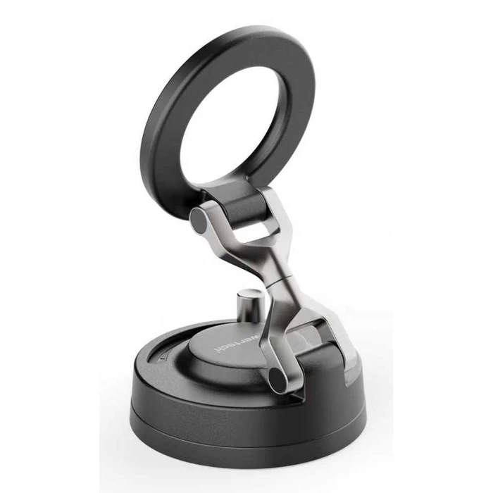 Powertech Magnetic MagSafe Car Smartphone Mount (Dashboard/Windshield) Black PT-1629