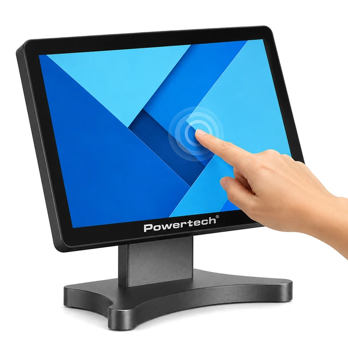 POWERTECH PT-1632 15" Touchscreen POS Monitor - 1024x768, HDMI/VGA