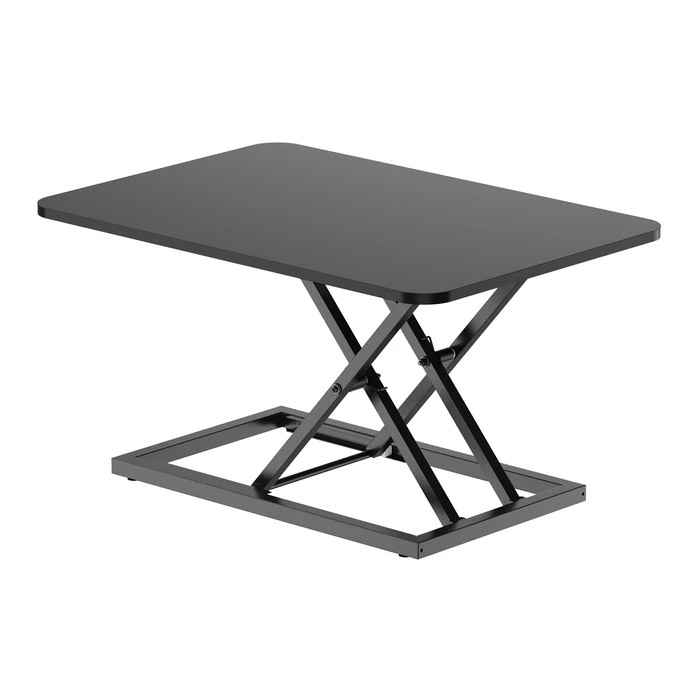 POWERTECH Sit-Stand Desktop Workstation PT-1663, 790x540x62-420mm, Black