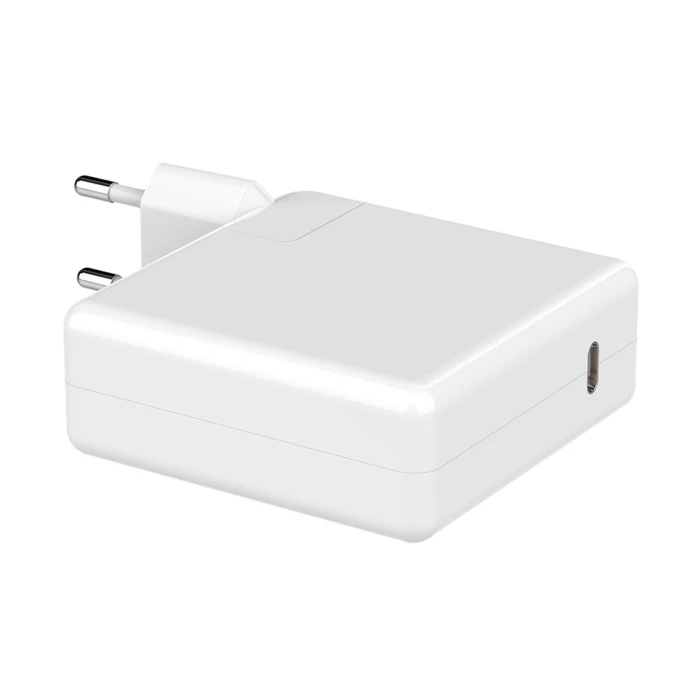 Φορτιστής Laptop 61W Powertech PT-704 για Apple, USB Type-C PD, λευκό