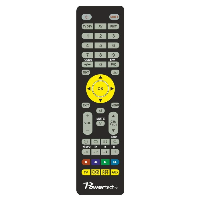 Τηλεχειριστήριο Powertech προγραμματιζόμενο μέσω Η/Υ, για 4 συσκευές