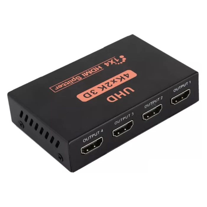 HDMI Switch Powertech σε 4x HDMI PTH-048, 4K 3D, μαύρο