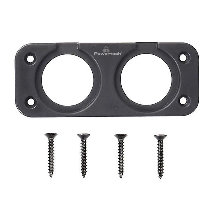 Πρίζα Σκάφους Powertech Πάνελ Πρίζας & Οχήματα Ptl-013, 2 Θέσεις, 102X45mm