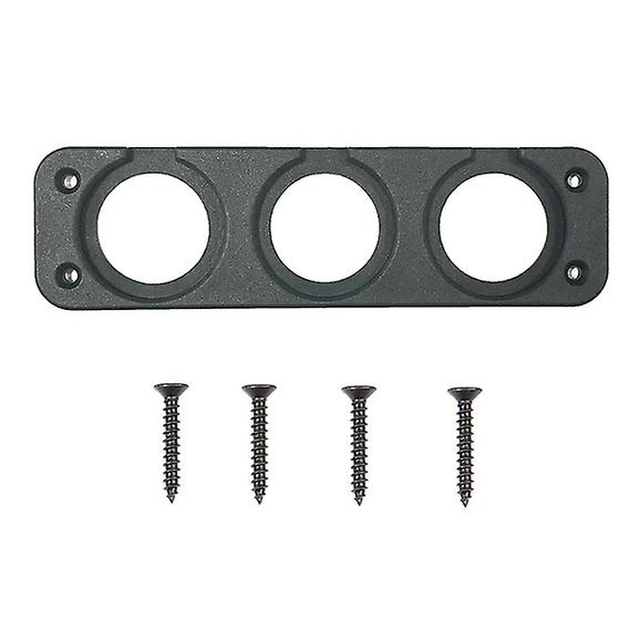 Πρίζα Σκάφους Powertech Πάνελ Πρίζας & Οχήματα Ptl-014, 3 Θέσεις, 150X43mm