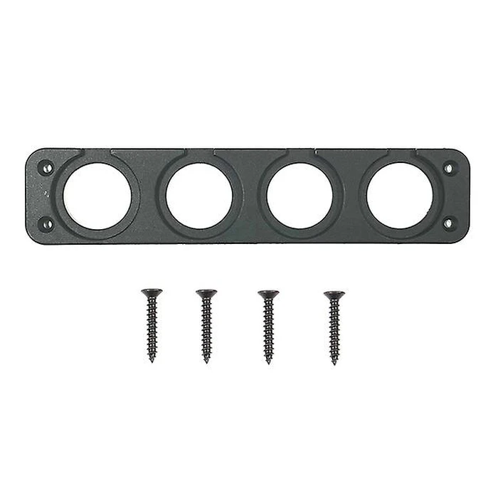 Πρίζα Σκάφους Powertech Πάνελ Πρίζας & Οχήματα Ptl-015, 4 Θέσεις, 196X43mm