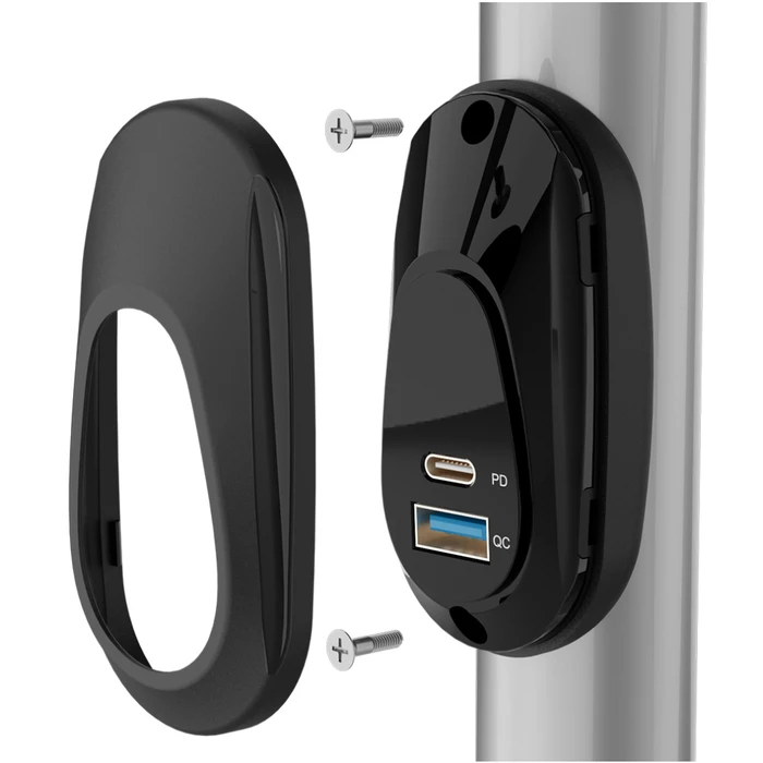 Πρίζα USB Powertech για Σκάφη & Οχήματα Ptl-026, USB & USB-C