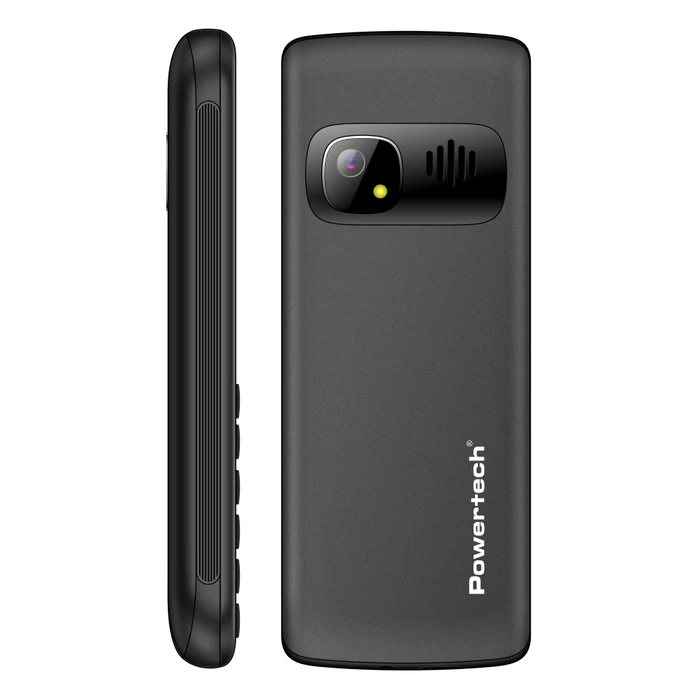 Κινητό Τηλέφωνο Powertech Sentry 4G Bar, 2.4", dual SIM, με Κάμερα, Μαύρο