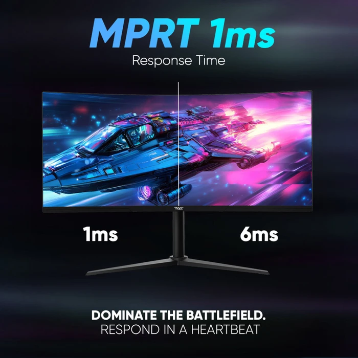 Armaggeddon PXP 34 Pro C 34" Καμπύλη Ultrawide VA HDR Gaming Οθόνη 180Hz 1ms