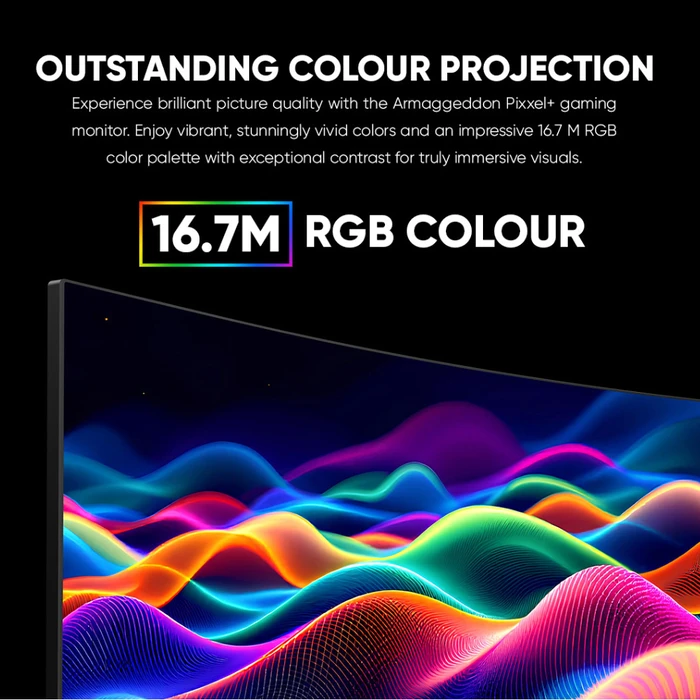 Armaggeddon PXP 34 Pro C 34" Καμπύλη Ultrawide VA HDR Gaming Οθόνη 180Hz 1ms