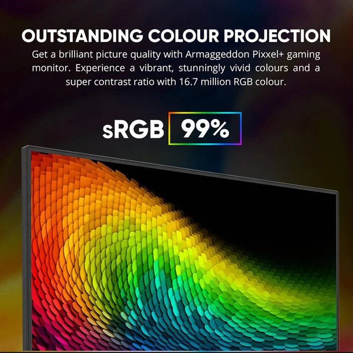 ARMAGGEDDON PIXXEL+ PXP-27G-B 27" FHD IPS HDR Οθόνη 165Hz 1ms