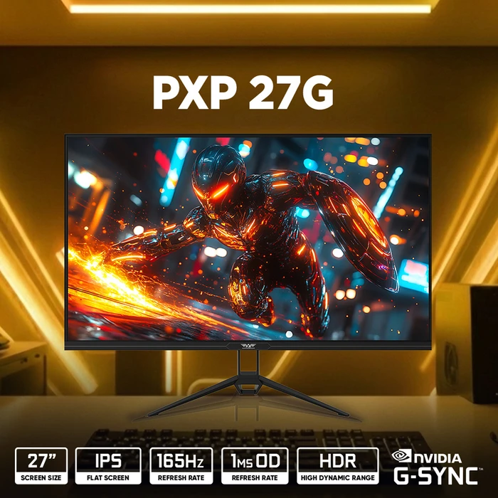 ARMAGGEDDON PIXXEL+ PXP-27G-B 27" FHD IPS HDR Οθόνη 165Hz 1ms