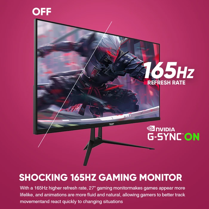 ARMAGGEDDON PIXXEL+ PXP-27G-B 27" FHD IPS HDR Οθόνη 165Hz 1ms