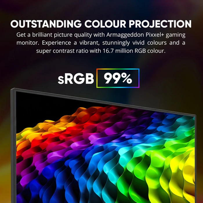 ARMAGGEDDON PIXXEL+ PXP-32PRO-B 31.5" IPS HDR QHD 180Hz Gaming Οθόνη