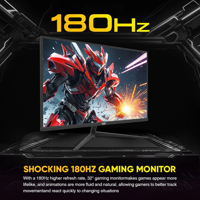 ARMAGGEDDON PIXXEL+ PXP-32PRO-B 31.5" IPS HDR QHD 180Hz Gaming Οθόνη