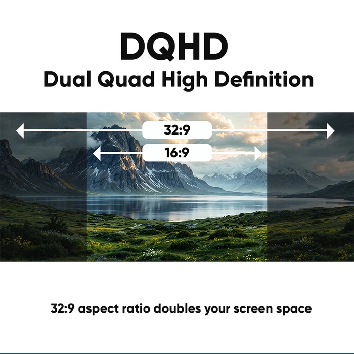 ARMAGGEDDON PXP-49PRO-B 49" DQHD 5K Curved Monitor 165Hz G-SYNC Type-C 65W Μαύρο