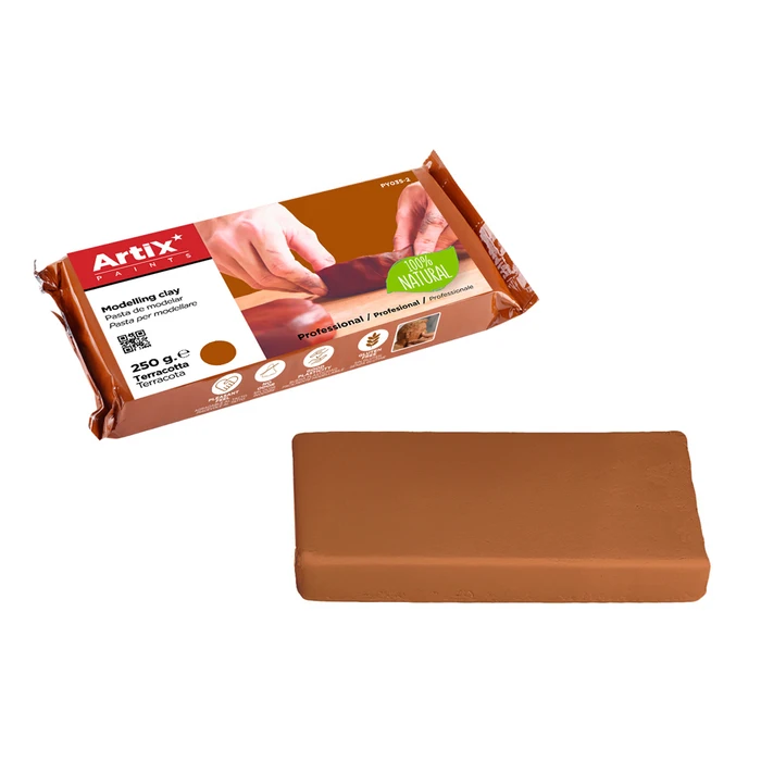 ARTIX PAINTS φυσικός πηλός χωρίς γλουτένη 250γρ καφέ