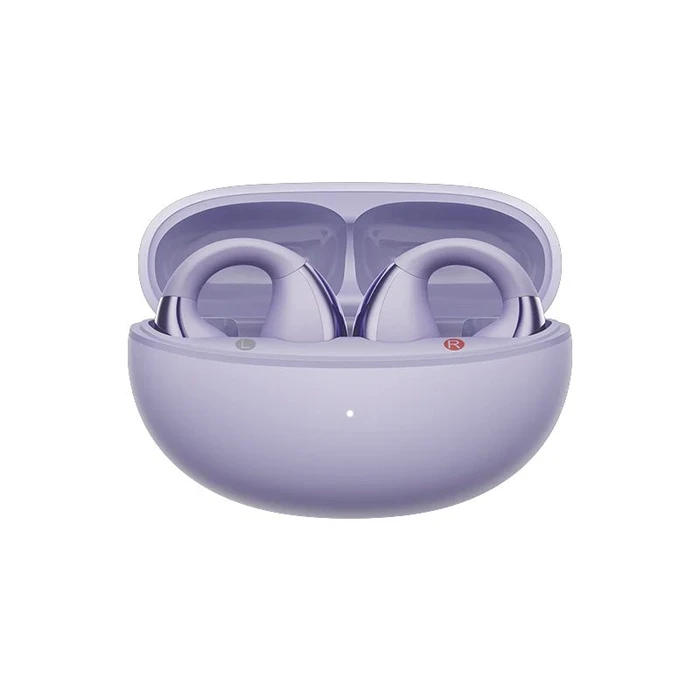 Bluetooth Handsfree QCY Crossky C30 Purple (QT33) TPU Earclip, Bass Algo. BT 5.4 Dual