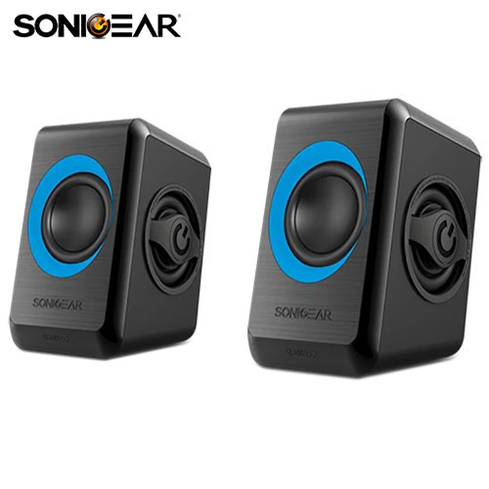 Ηχεία Υπολογιστή Sonic Gear USB POWERED QUAD BASS 2,0 Black TURQUILA