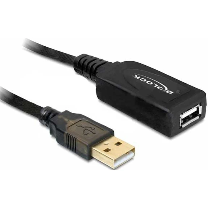 Καλώδιo USB DeLOCK 15m 2.0 Black