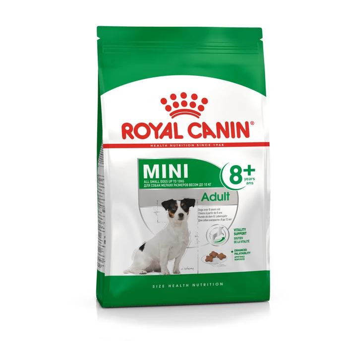 Ξηρά Τροφή Σκύλων Royal Canin Mini Adult 8+ 800 g Senior Poultry, Rice, Vegetable