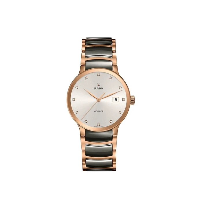 Γυναικείο Ρολόι Rado R30183762 (28mm) Μεταλλικό Μπρασελέ Μαύρο