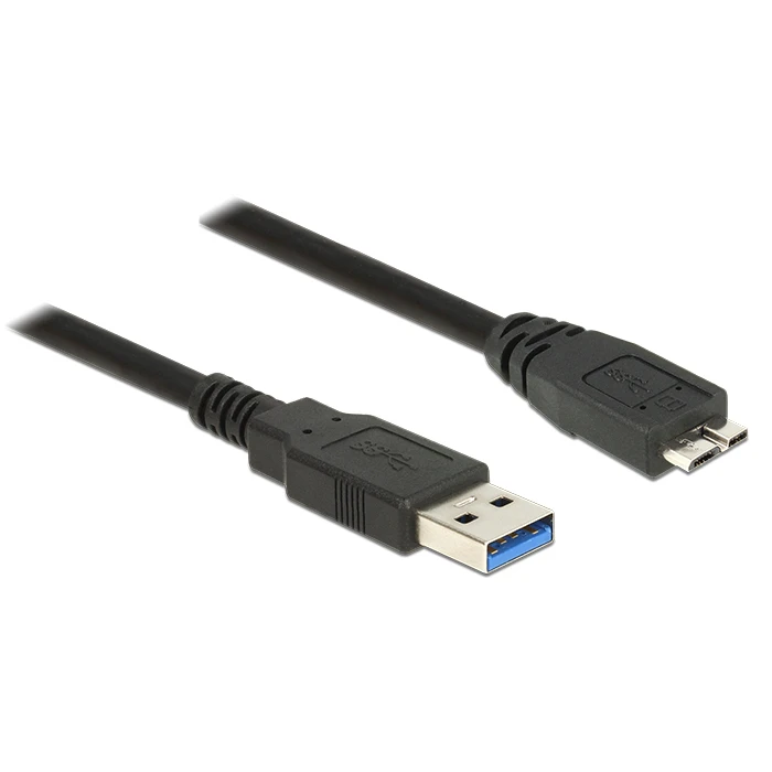 Καλώδιo USB DeLOCK 85071 0.5 m 3.2 Gen 1 (3.1 Gen 1) A Micro-B Black