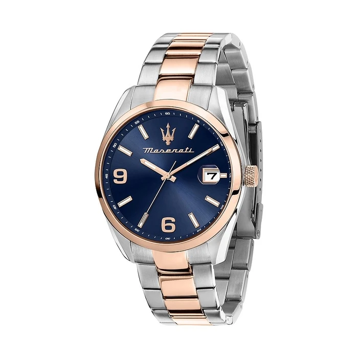 Ανδρικό Ρολόι Maserati R8853151006 (43mm) Μεταλλικό Μπρασελέ Πολύχρωμο