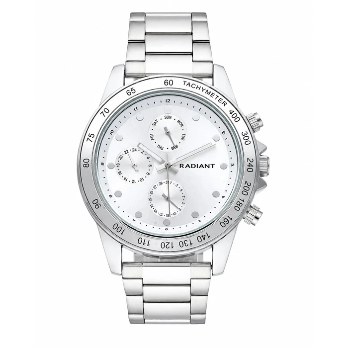 Radiant Men's Watch 44mm RA617705 - Quartz, Stainless Steel, Grey Dial