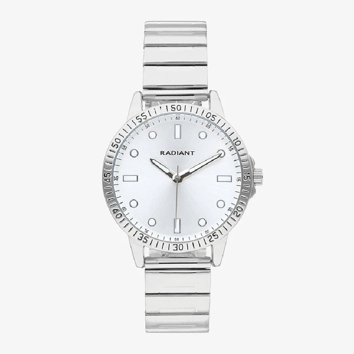 Radiant Women's Analog Quartz Watch RA663201 — 36 mm, Stainless Steel Grey Bracelet