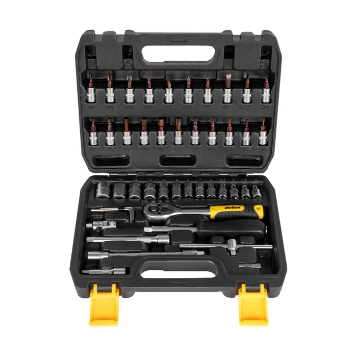 Rebel 46-piece Ratchet and Socket Set