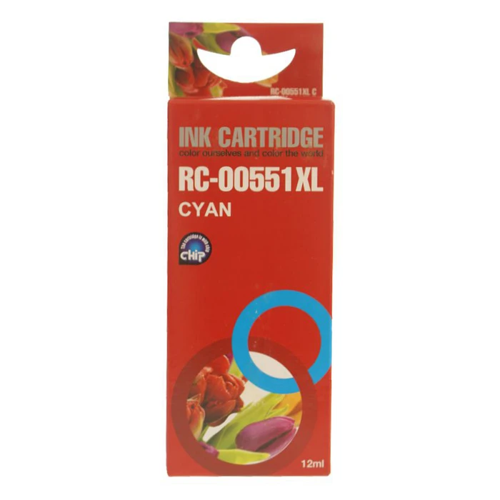 Μελάνι Συμβατό Premium Inkjet για Canon CLI-551, 12ml, Cyan