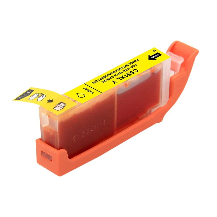 Μελάνι Συμβατό Premium Inkjet για Canon, CLI-551, 12ml, Yellow