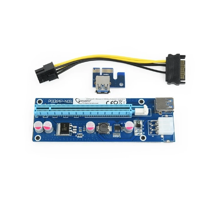 Case Accessorie Gembird PCI-E RISER ADD ON 6PIN POWER