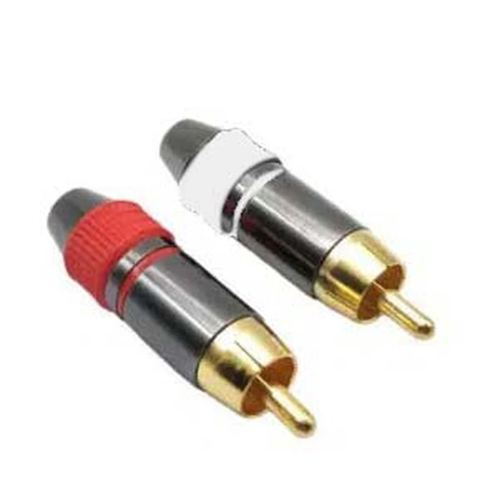 Oem RCA Male Connector Red