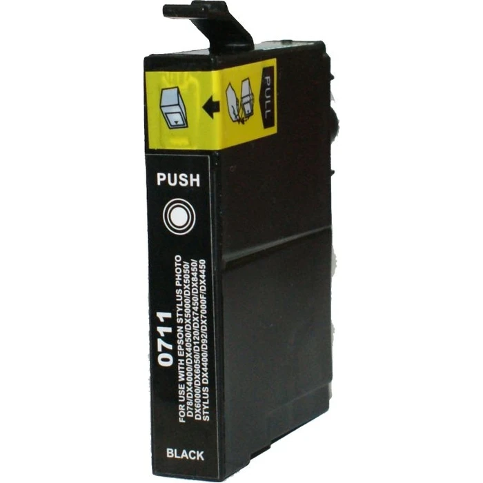 Μελάνι Συμβατό Premium Inkjet για Epson No 711, 13ml, μαύρο