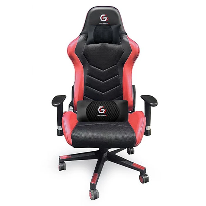 Καρέκλα Gaming Gembird LEATHER Black/RED