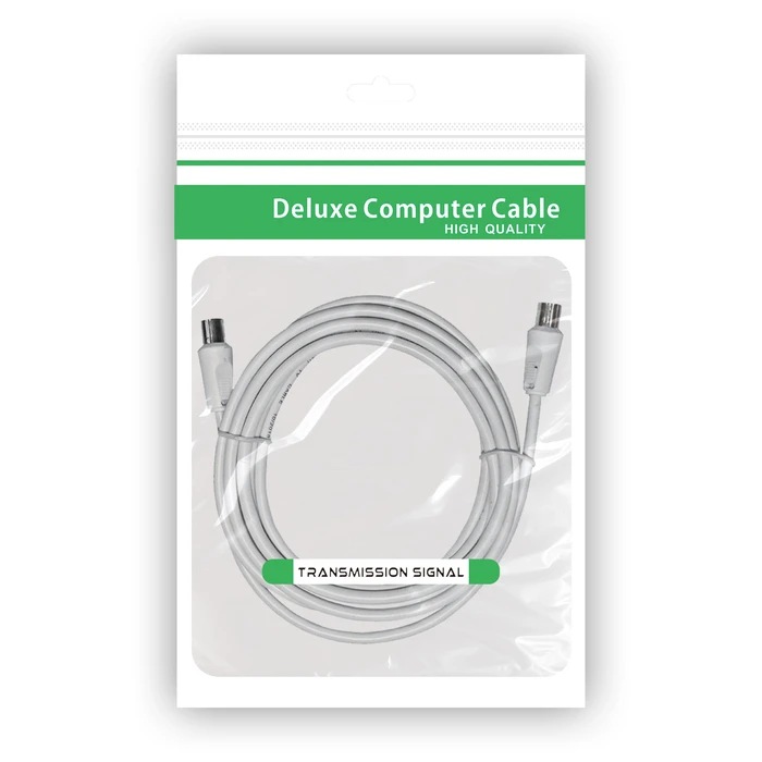 TV Antenna Cable 1.5 m M/F DM PRO Black