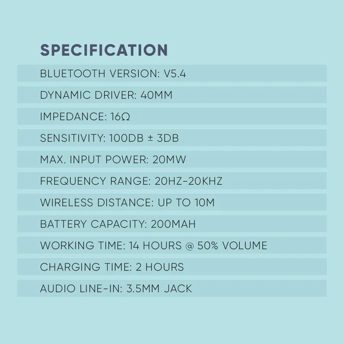 Ακουστικά Bluetooth Sonicgear Type-C Airphone Iii Cloud
