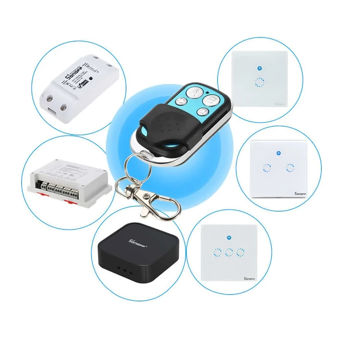 Τηλεχειριστήριο Sonoff RF 433MHz, 4-button