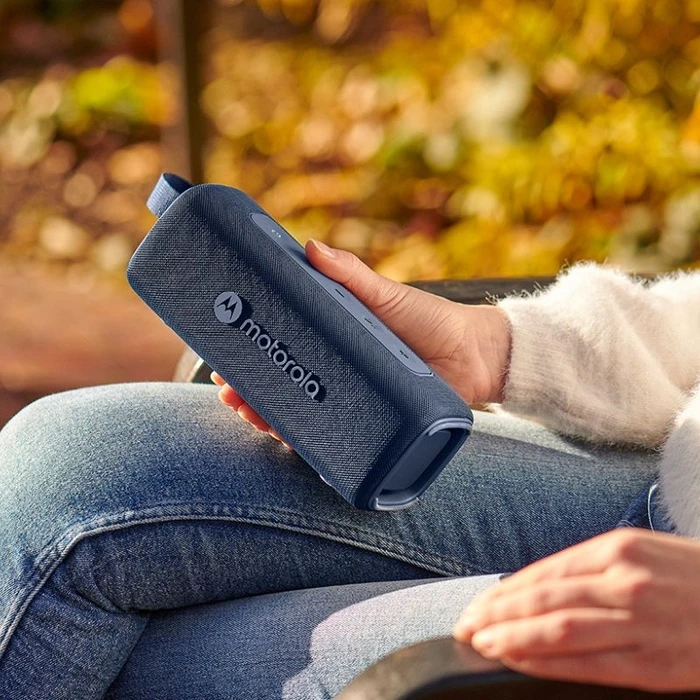 Φορητό Ηχείο Bluetooth Motorola Rokr 600 Αδιάβροχο Μπλε