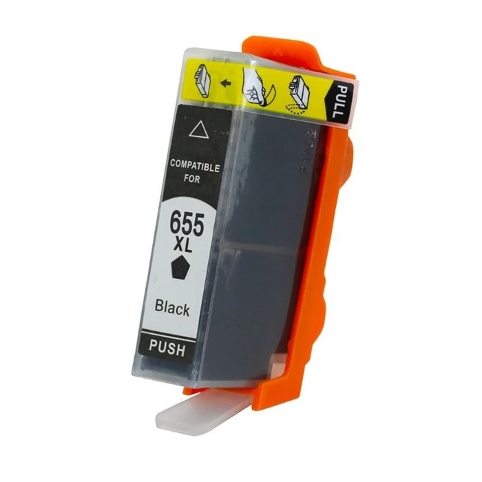 Μελάνι Συμβατό Premium Inkjet για HP, 655, 21.6ml, Black