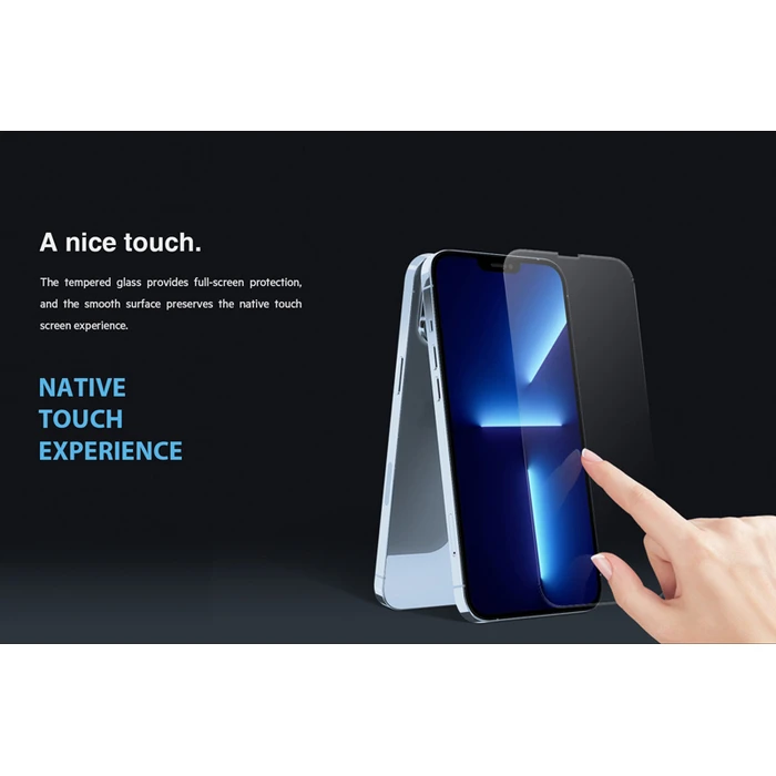 Θήκη Κινητού Rockrose & Tempered Glass 2.5D Premium για iPhone 14 Plus, διάφανο