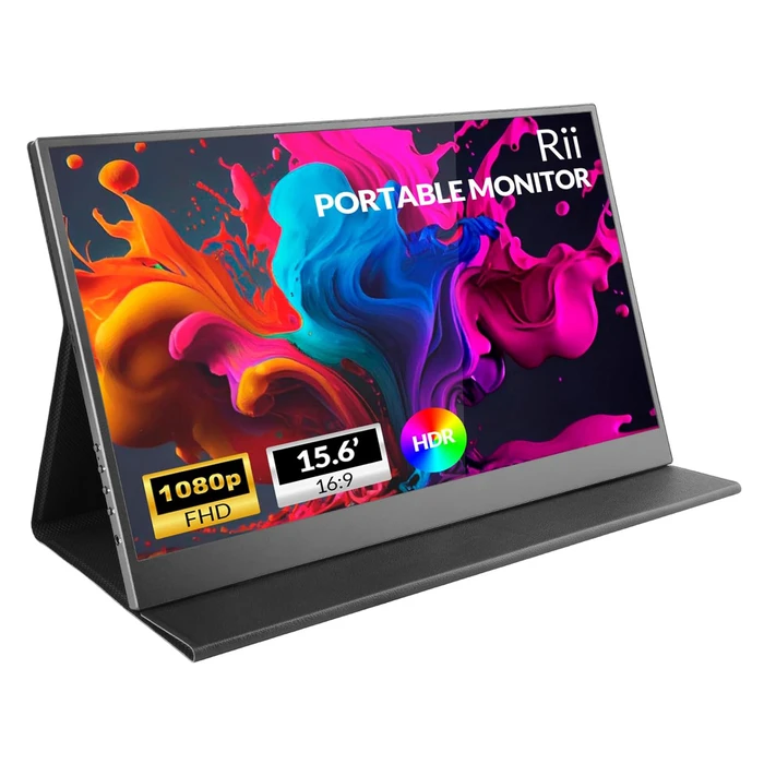 Riitek RS100 IPS HDR Φορητό Monitor 15.6" FHD 1920x1080 Γκρι