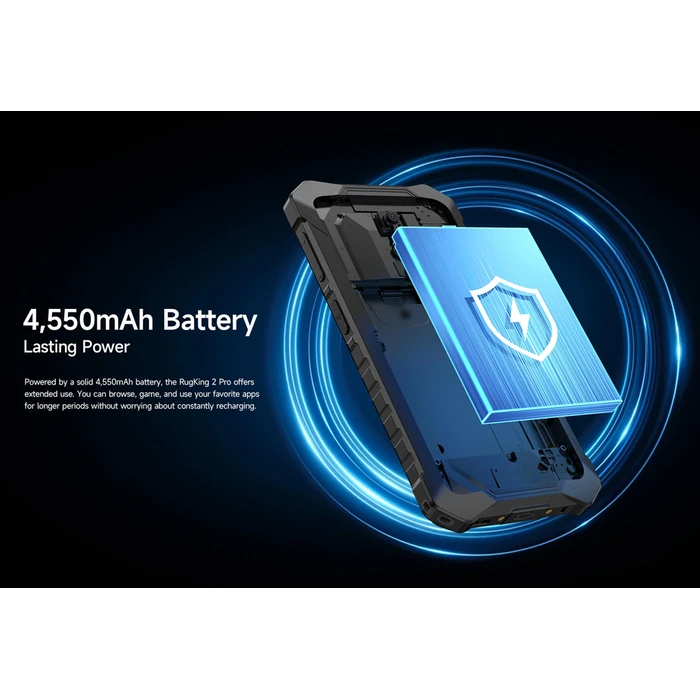 ULEFONE RugKing 2 Pro ανθεκτικό smartphone 5.45" 6GB/128GB μαύρο