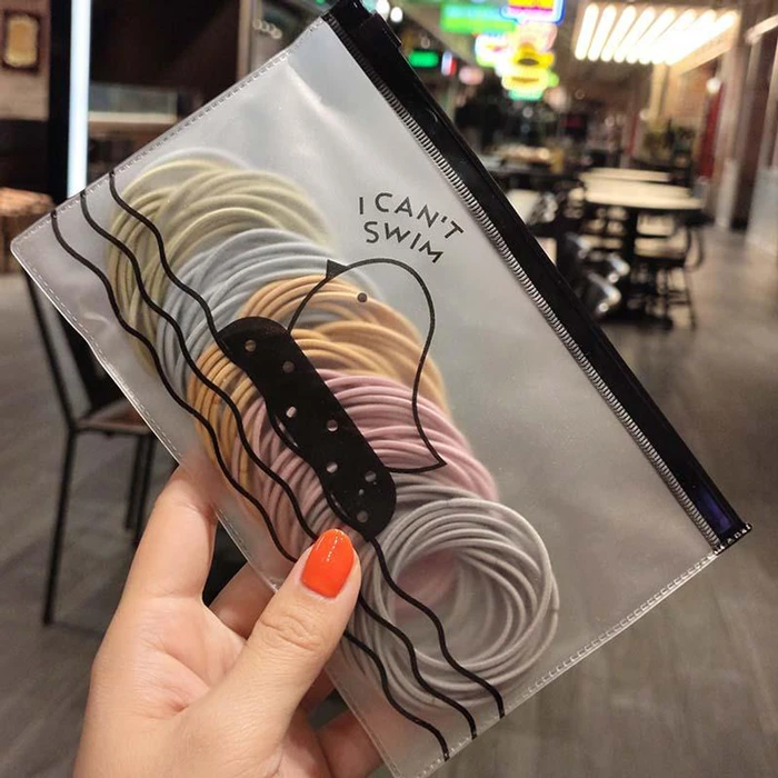 Λαστιχάκια Μαλλιών Roxxani HUH-0001, Διάφορα Χρώματα, 100Τμχ