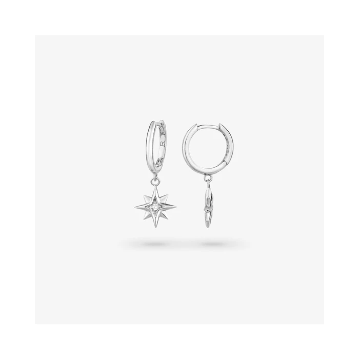 Γυναικεία Σκουλαρίκια Radiant Ry000031 (2cm) από Ατσάλι Grey