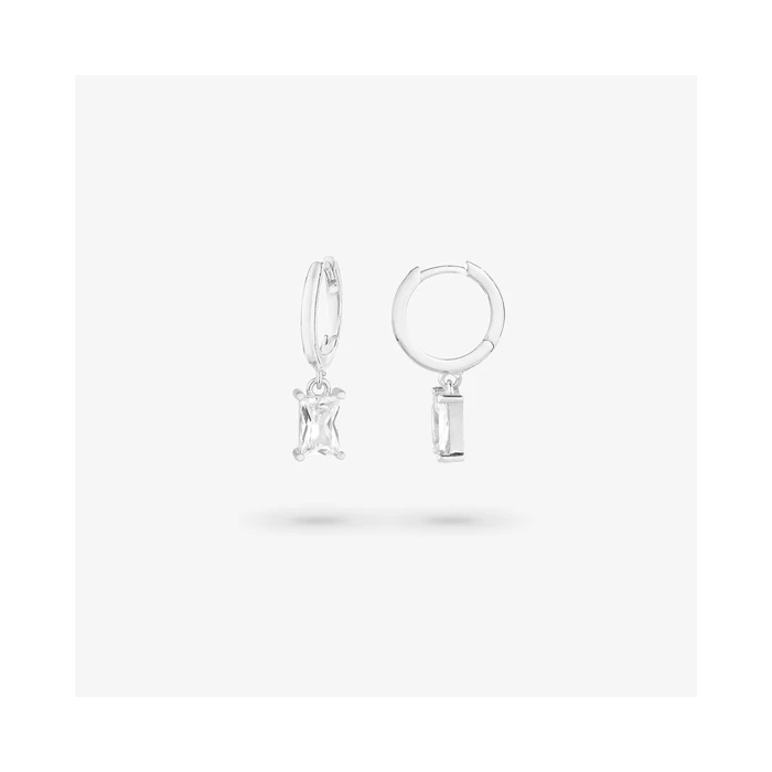 Γυναικεία Σκουλαρίκια Radiant Ry000062 (1,5cm) από Ατσάλι Grey