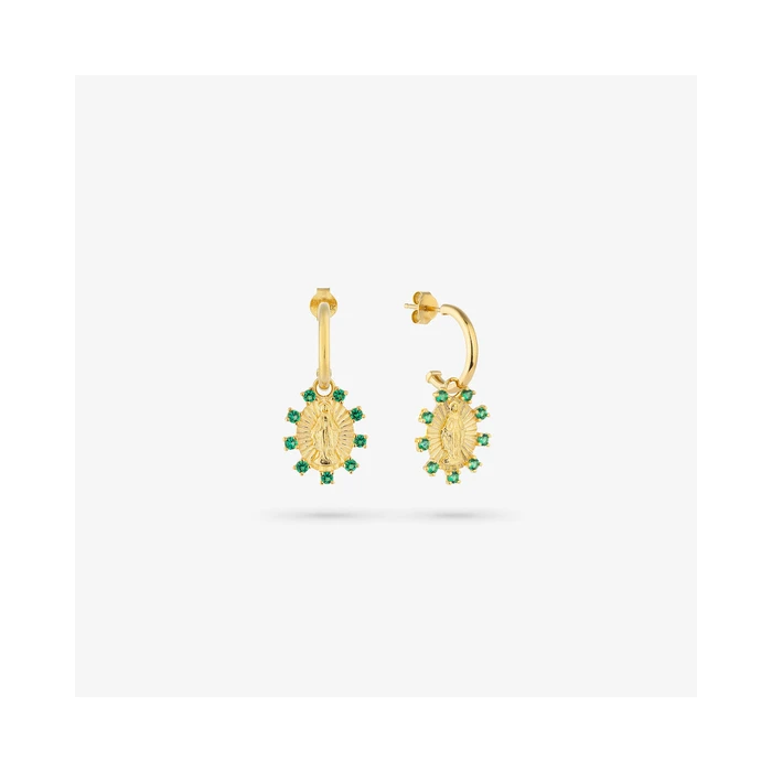 Γυναικεία Σκουλαρίκια Radiant Ry000156 (2cm) από Ατσάλι Golden