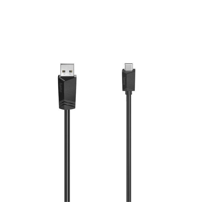 Καλώδιο USB-A Hama σε USB-C 00200633 Μαύρο